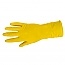 Rękawice gospodarcze z lateksu żółte 8[M]