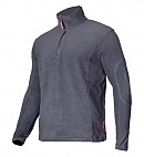 Bluza polarowa krótki suwak szara 180g/m2 3XL - Bluza polarowa krótki suwak szara 180g/m2 3XL