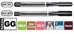 GWINTOWNIK DIN-371 B 4-48 UNF HSS-E GG Ni - GWINTOWNIK DIN-374 B 1.1/8-12 UNF HSS-E GG Ni