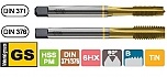 GWINTOWNIK DIN-371 B M 3 GS HSS PM TiN - GWINTOWNIK DIN-376 B M 20 GS HSS PM TiN