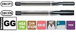 GWINTOWNIK DIN-371 B M 3 HSS PM TiCN GG - GWINTOWNIK DIN-376 B M 20 HSS PM TiCN GG