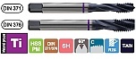 GWINTOWNIK DIN-371 C M 2/25° HSS-E Ti TiALN - GWINTOWNIK DIN-376 C M 30/25° HSS-E Ti TiALN