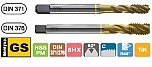 GWINTOWNIK DIN-371 C M 3/45° GS HSS PM TiN - GWINTOWNIK DIN-376 C M 20/45° GS HSS PM TiN