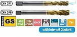GWINTOWNIK DIN-371 C M 6/45° GS HSS PM TiN Coolant - GWINTOWNIK DIN-376 C M 20/45° GS HSS PM TiN Coolant