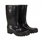 Kalosze męskie czarne średnio-wysokie PVC 41 - Kalosze męskie czarne średnio-wysokie PVC 47
