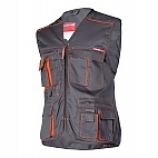 Kamizelka ciemno-szara 245g/m2 S - Kamizelka ciemno-szara 245g/m2 2XL