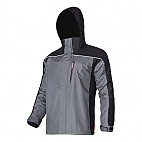 Kurtka ocieplana z odpinanym polarem szara 275g/m2 S - Ogrodniczki ocieplane szare 275g/m2 3XL