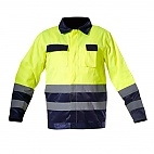 Kurtka ostrzegawcza żółta 270g/m2 S - Ogrodniczki ostrzegawcze pomarańczowe 270g/m2 3XL