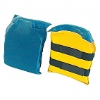 Ochraniacze kolan z eko skóry pojedynczy zaczep na rzep - Ochraniacze kolan z eko skóry podwójny zaczep na rzep