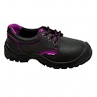 Półbuty bez podnoska damskie skórzane czarno-fiolet. 36 - Półbuty bez podnoska damskie skórzane czarno-fiolet. 42