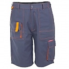 Spodenki krótkie ciemno-szare 245g/m2 S - Spodenki rybaczki ciemno-szare 245g/m2 3XL