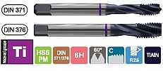 GWINTOWNIK DIN-371 C M 2/25° HSS-E Ti TiALN