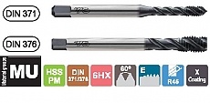 GWINTOWNIK DIN-371 C M 2/45° HSS PM X-Coating