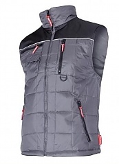 Bezrękawnik ocieplany szary 155/180g/m2 S