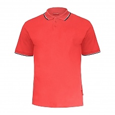 Koszulka polo czerwona 100% bawełna 190g/m2 S