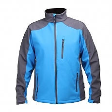 Kurtka Soft-shell niebiesko-szara 310g/m2 S