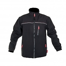 Kurtka Soft-shell czarna 310g/m2 S