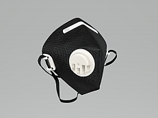 Maska przeciwsmogowa z zaworem PM 2,5
