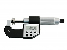 MIKROMETR CYFROWY DO KÓŁ ZĘBATYCH 0-25/0.001