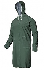 Płaszcz przeciwdeszczowy PCV/polistyren zielony M