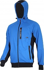 Bluza z kapturem i suwakiem szara Premium 270g/m2 3XL