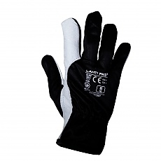 Rękawice ze skóry koziej czarne 8[M]