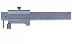 SUWMIARKA TRASERSKA Z IGŁĄ WĘGLIKOWĄ 200/0,1 inox