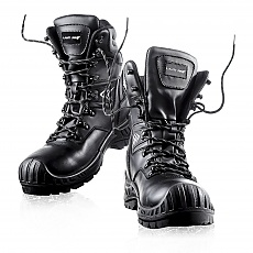 Trzewiki wysokie bez podnoska czarne 39