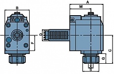OPRAWKA VDI KĄTOWA Z NAPĘDEM FL30IT-2565-ER25