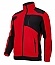 Bluza polarowa ze wzmocn. czerwono-czarna 290g/m2 S