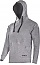 Bluza z kapturem popielata 320g/m2 S