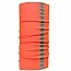 Chusta wielofunkcyjna pomarańcz. z pasem odblask.128g/m2
