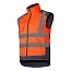 Kamizelka ostrzegawcza ociepl.dwustronna pomar. S