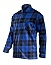 Koszula flanelowa niebiesko-czarna 170g/m2 S