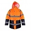 Kurtka ostrzegawcza ocieplana pomarańcz.180g/m2 S