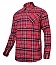 Koszula flanelowa czerwono-granatowa 170g/m2 S
