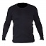 Koszulka zimowa długi rękaw czarna 220g/m2 M