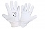 Rękawice ze skóry koziej białe 8[M]