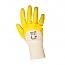Rękawice z nitrylem żółto-białe kpl.12 par 9[L]