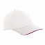 Czapka z daszkiem biała kpl.12 szt. 57-61