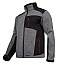 Kurtka sweter szaro-czarna 400g/m2 S