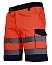 Spodenki krótkie ostrzegawcze pomarańcz.270g/m2 S