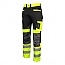 Spodnie ostrzegawcze czarno-żółte 270g/m2 S
