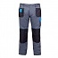 Spodnie szaro-niebieskie 100% bawełna 190g/m2 S